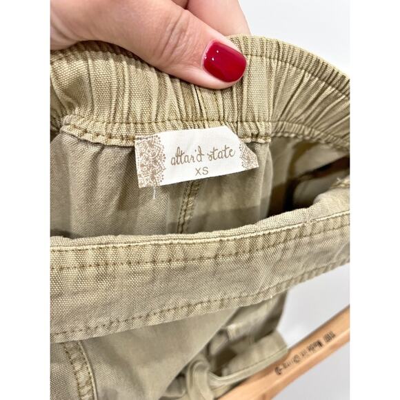 NWT Altar’d State Kensley Washed Cargo Jumpsuit in Washed Olive - Picture 8 of 9